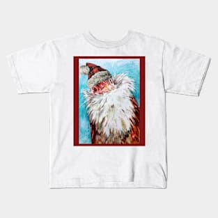 Sweet Cheeks the Salmon Faverolle Hen Kids T-Shirt